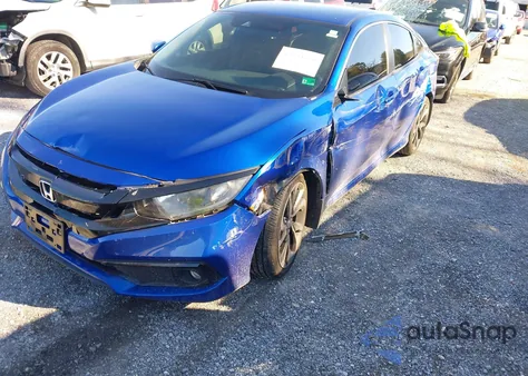 2020 Honda Civic Sport z USA, uszkodzony, nr VIN 2HGFC2F83LH523377